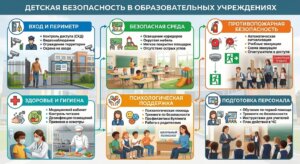 Детская безопасность в образовательных организациях (школа, детский сад)