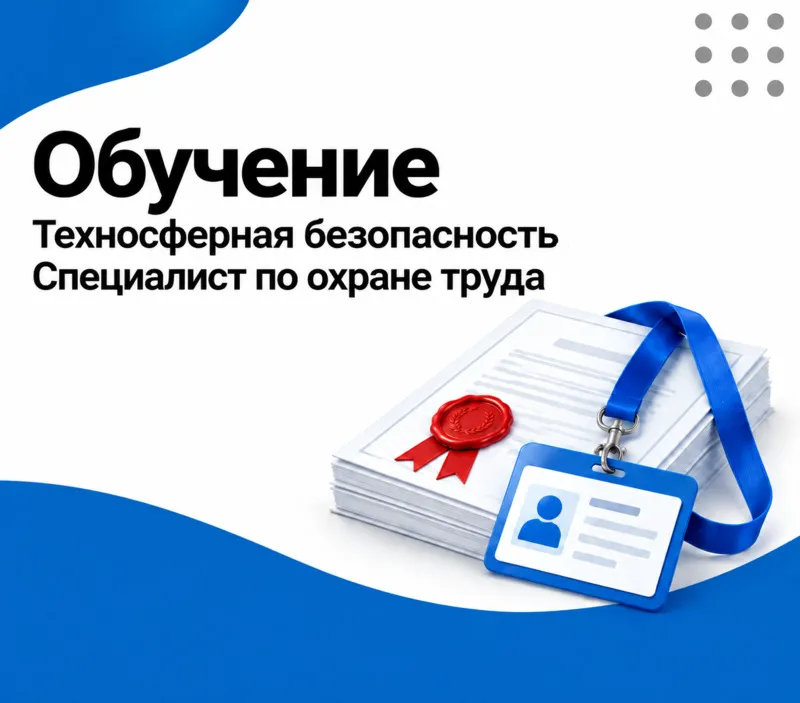 Техносферная безопасность. Специалист по охране труда